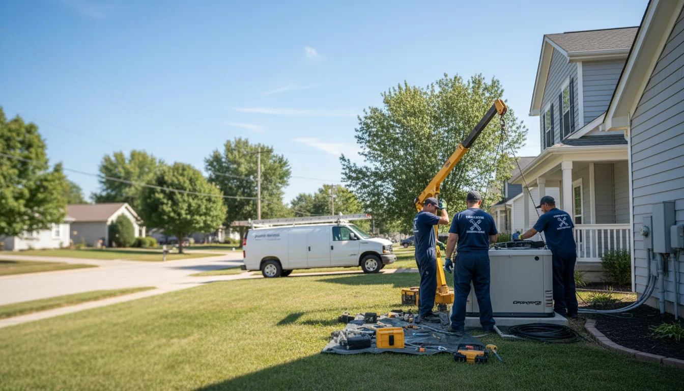 Generator Installation in Saint Amant, LA near me